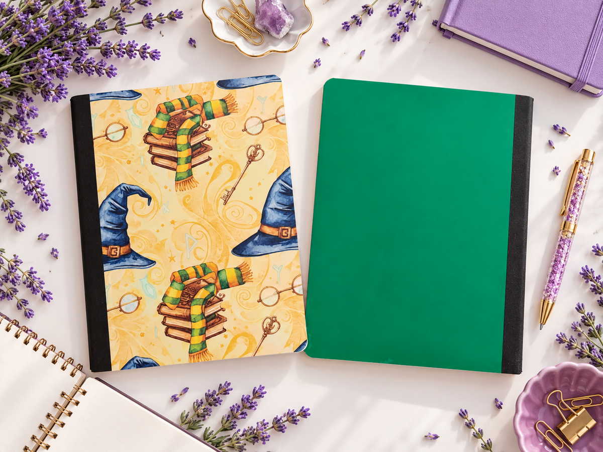 Decorative Vinyl Covered Composition Notebook Harry Potter