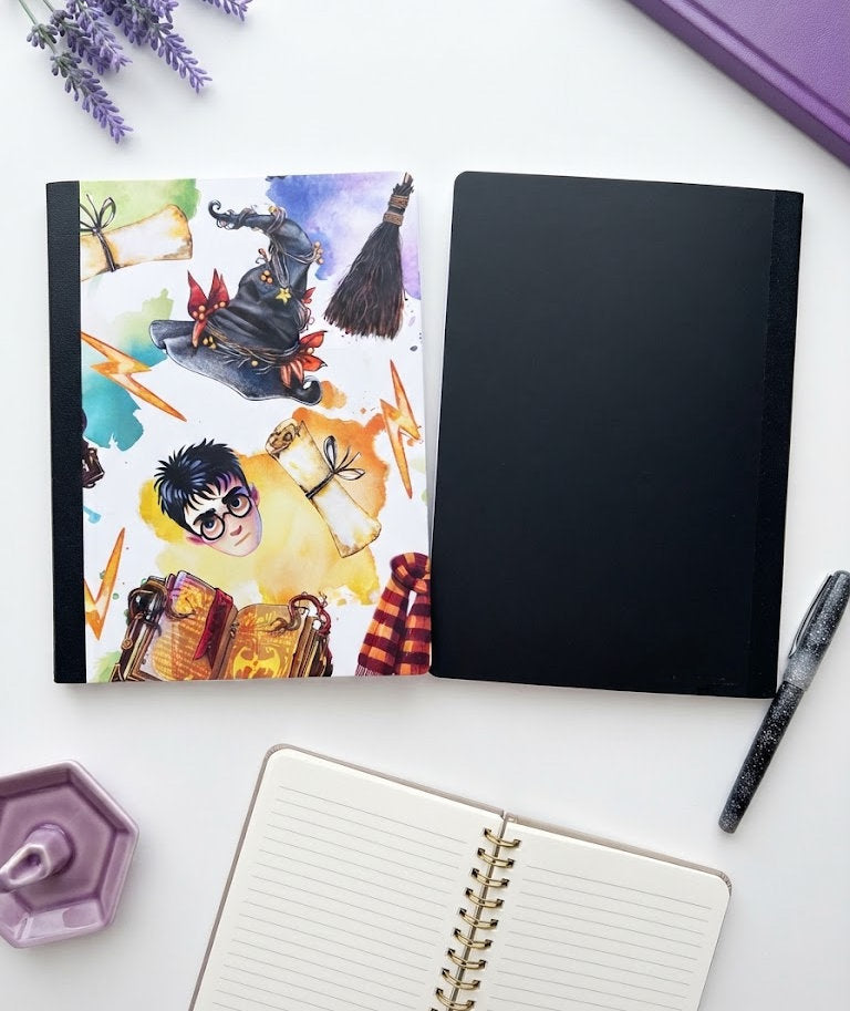 Decorative Vinyl Covered Composition Notebook Harry Potter