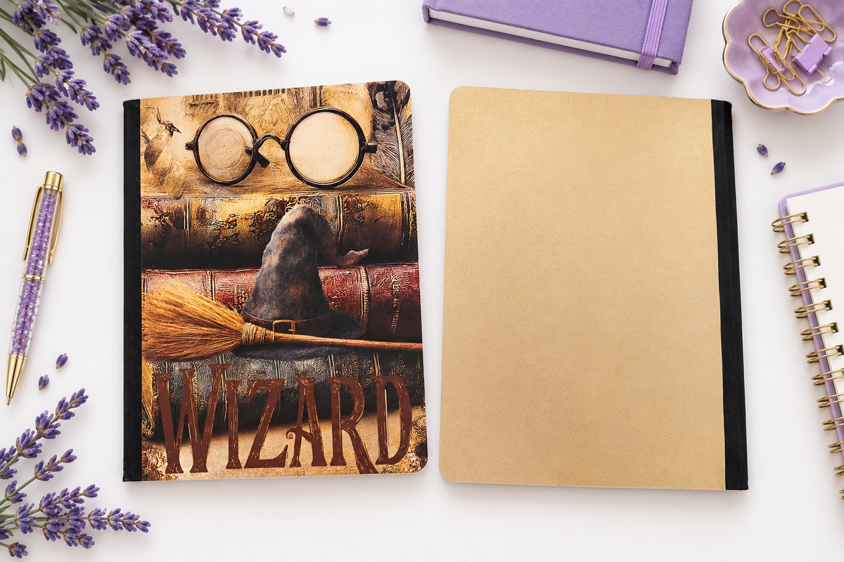 Decorative Vinyl Covered Composition Notebook Harry Potter