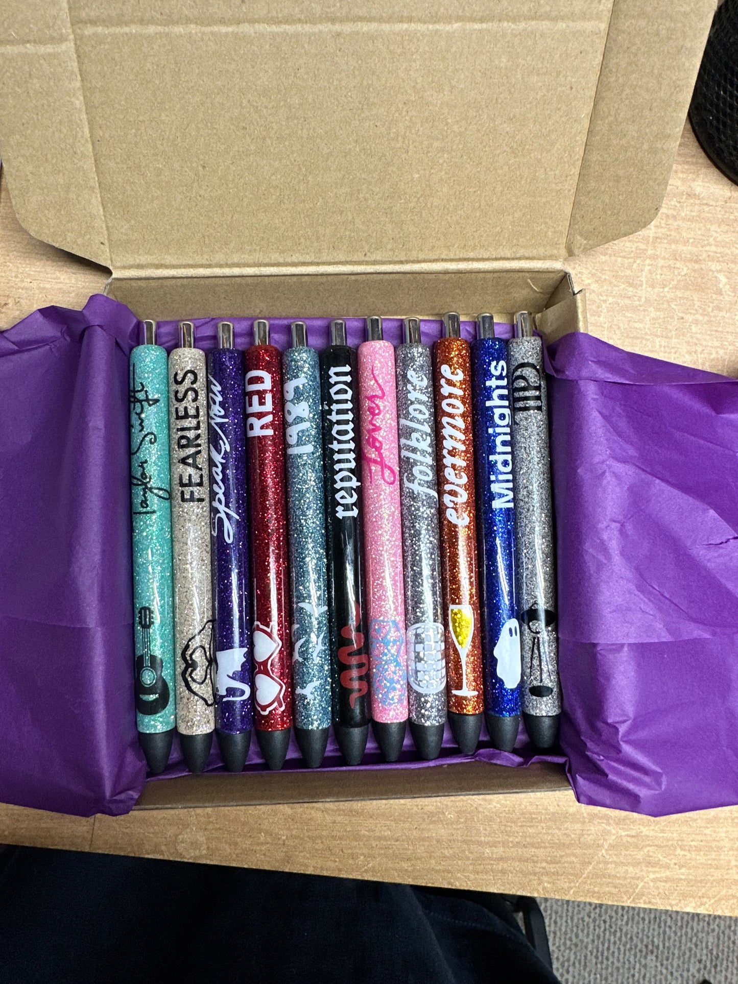 Custom Order Handmade Taylor Swift Swiftie  pens with free refill