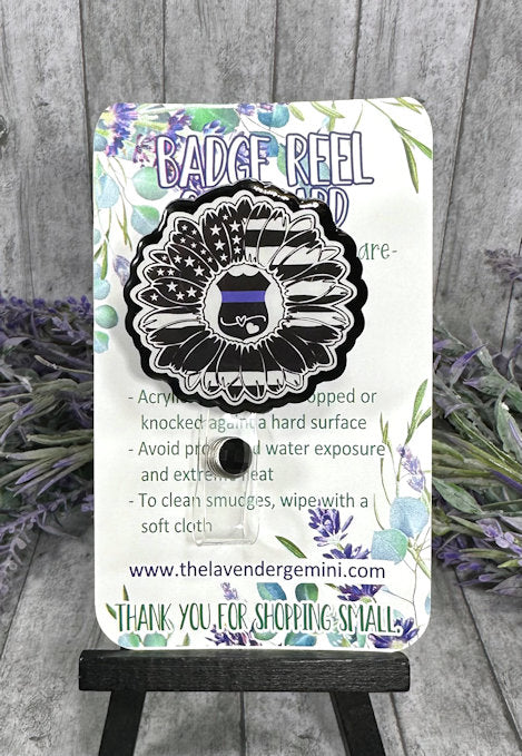 Police Badge Reel