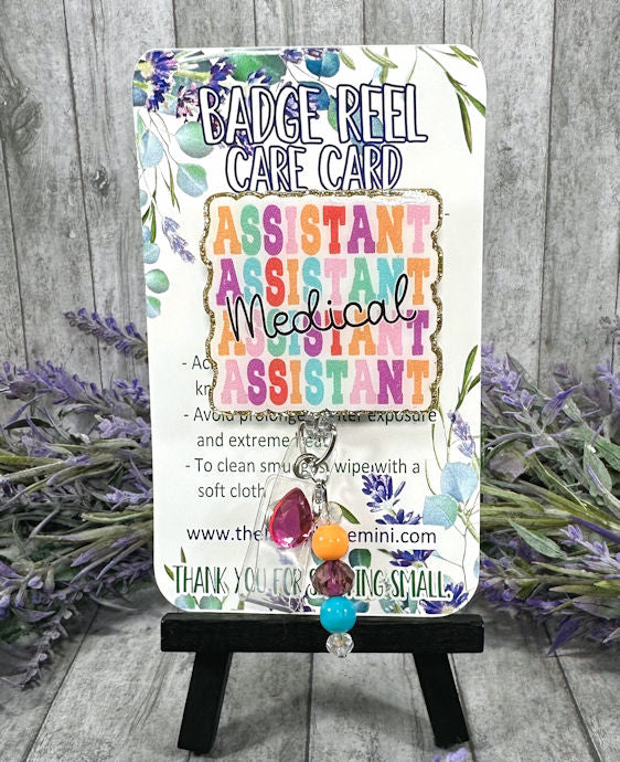 Medical Assistant Badge Reel