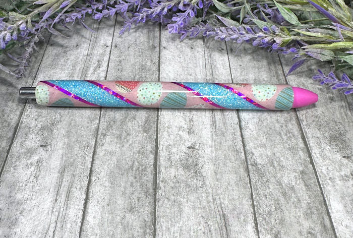 Handmade Easter Eggs Washi Tape glitter pen with free refill 2