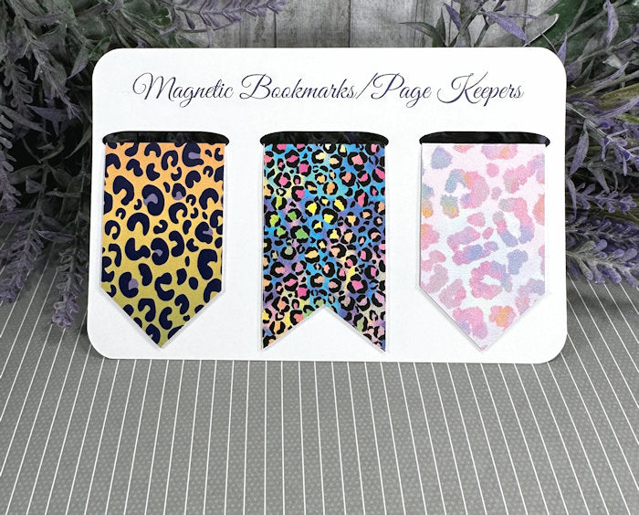 Animal Prints Magnetic Page Keeper Set