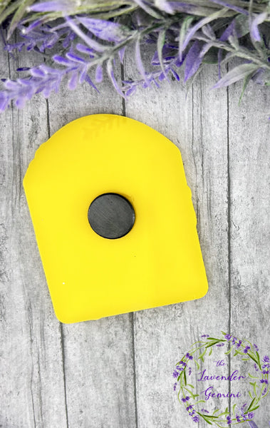 3 inch Born a Wildflower Quote Magnet