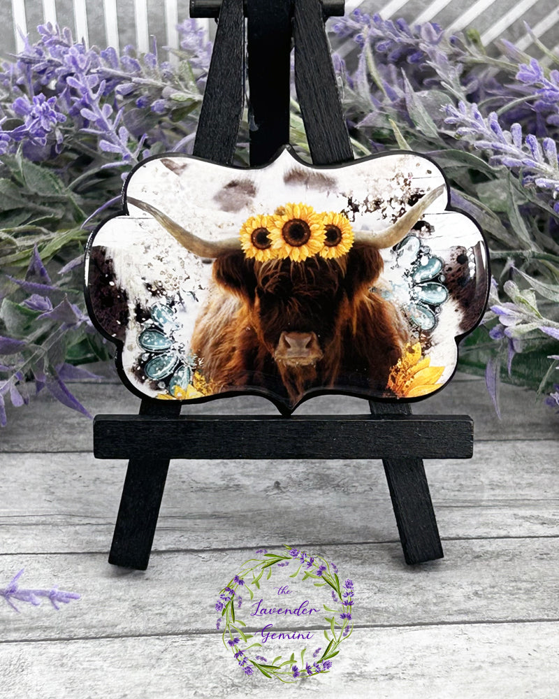 3 inch Highland Cow Magnet