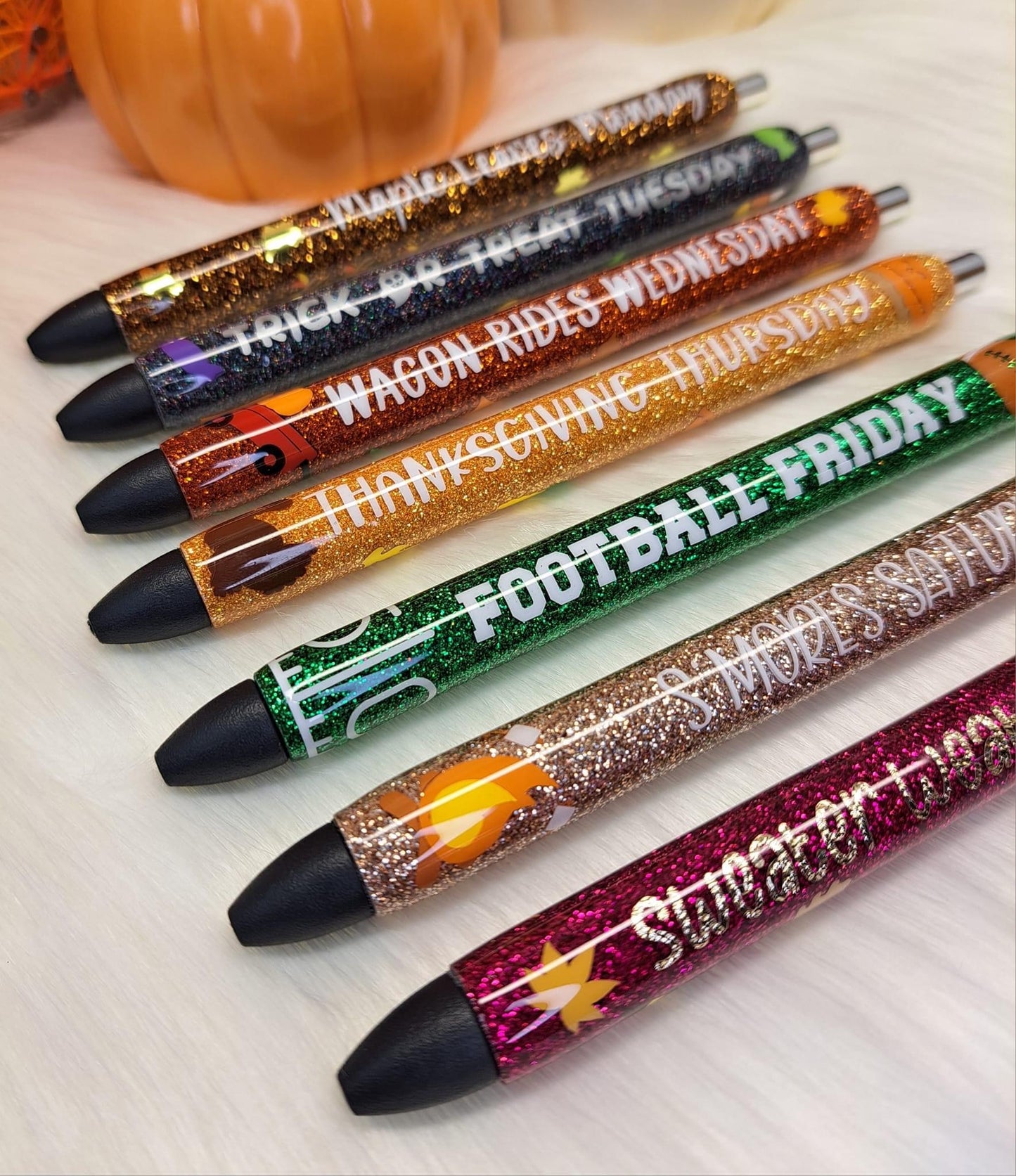 Custom Order Handmade Made Your Way glitter pen with free refill