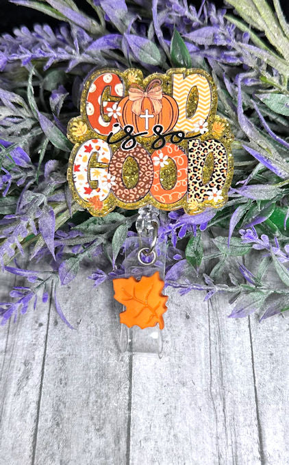 Handmade God is So Good Badge Reel