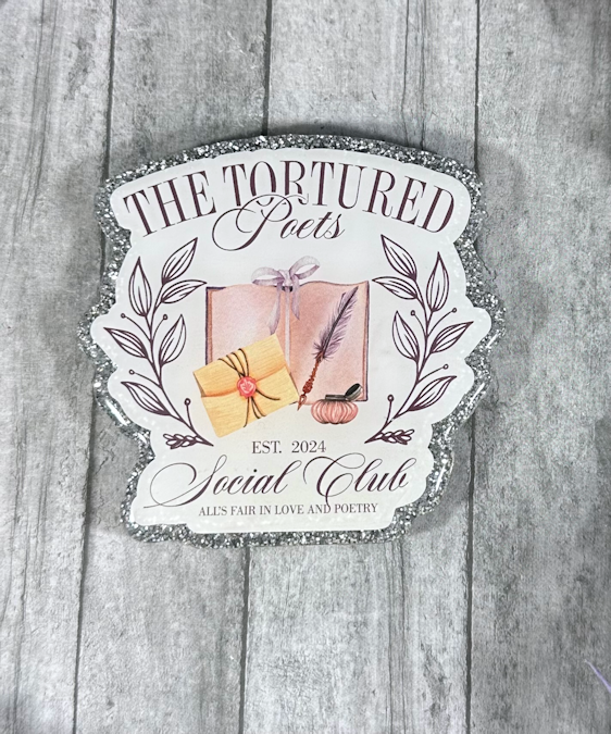 3 inch Swiftie Tortured Poets Magnet