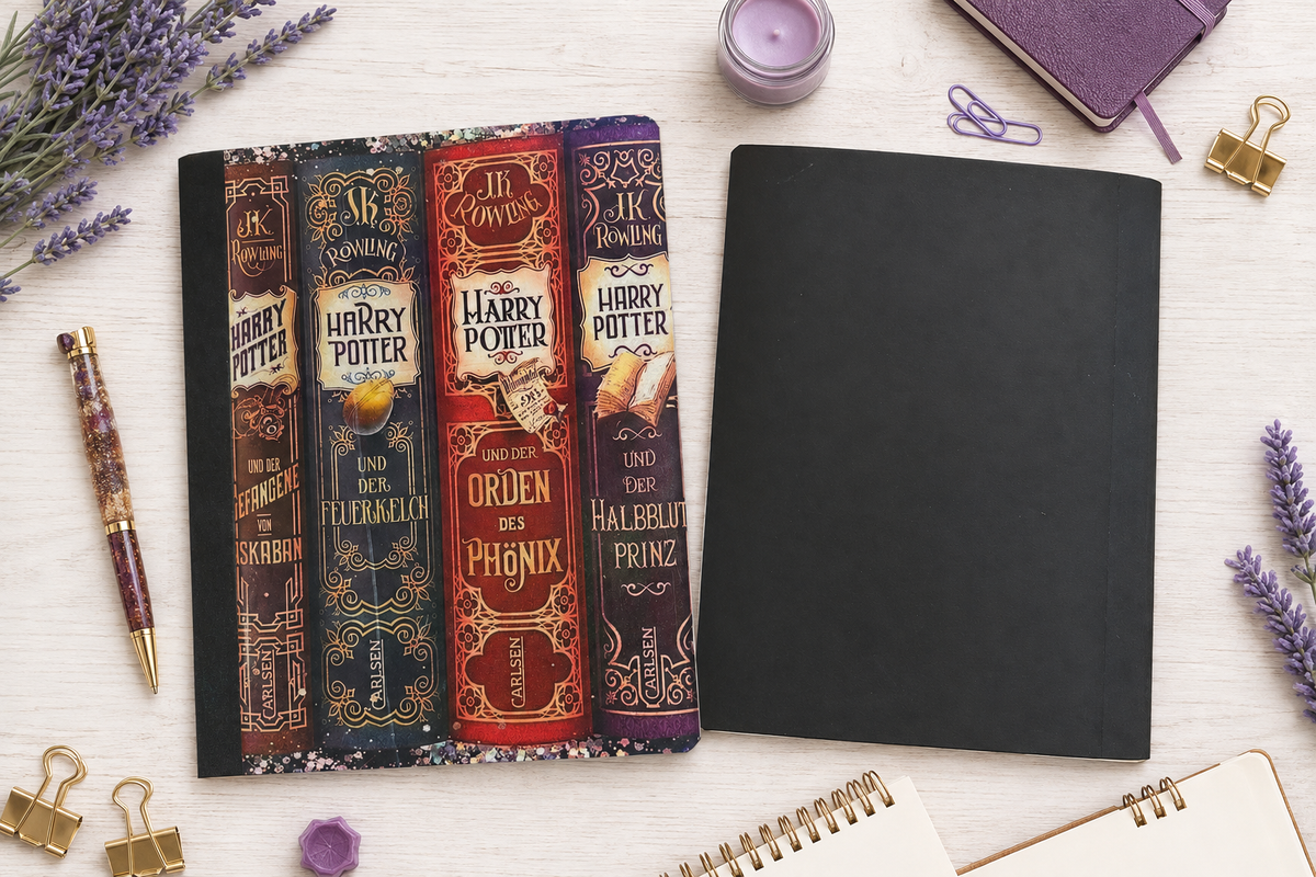 Decorative Vinyl Covered Composition Notebook Harry Potter