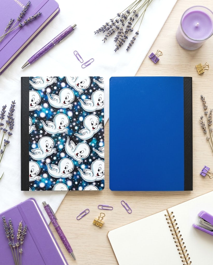 Decorative Vinyl Covered Composition Notebook Casper