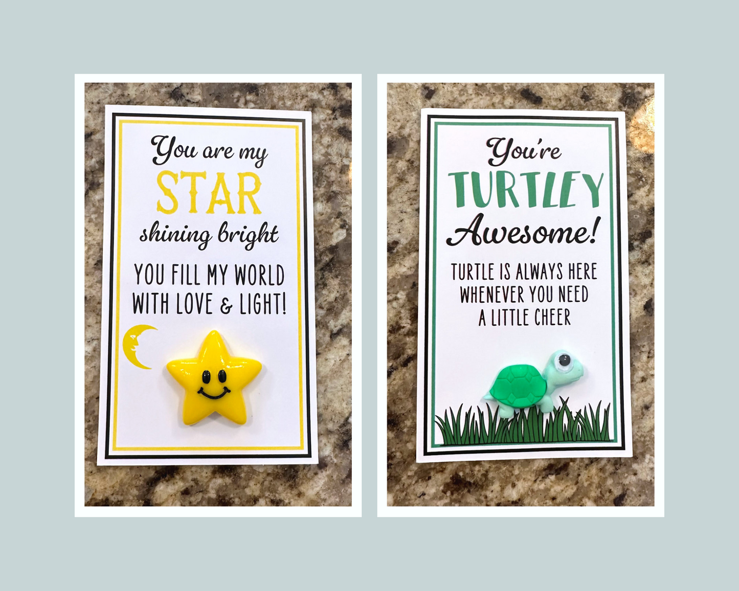 Character Message Cards