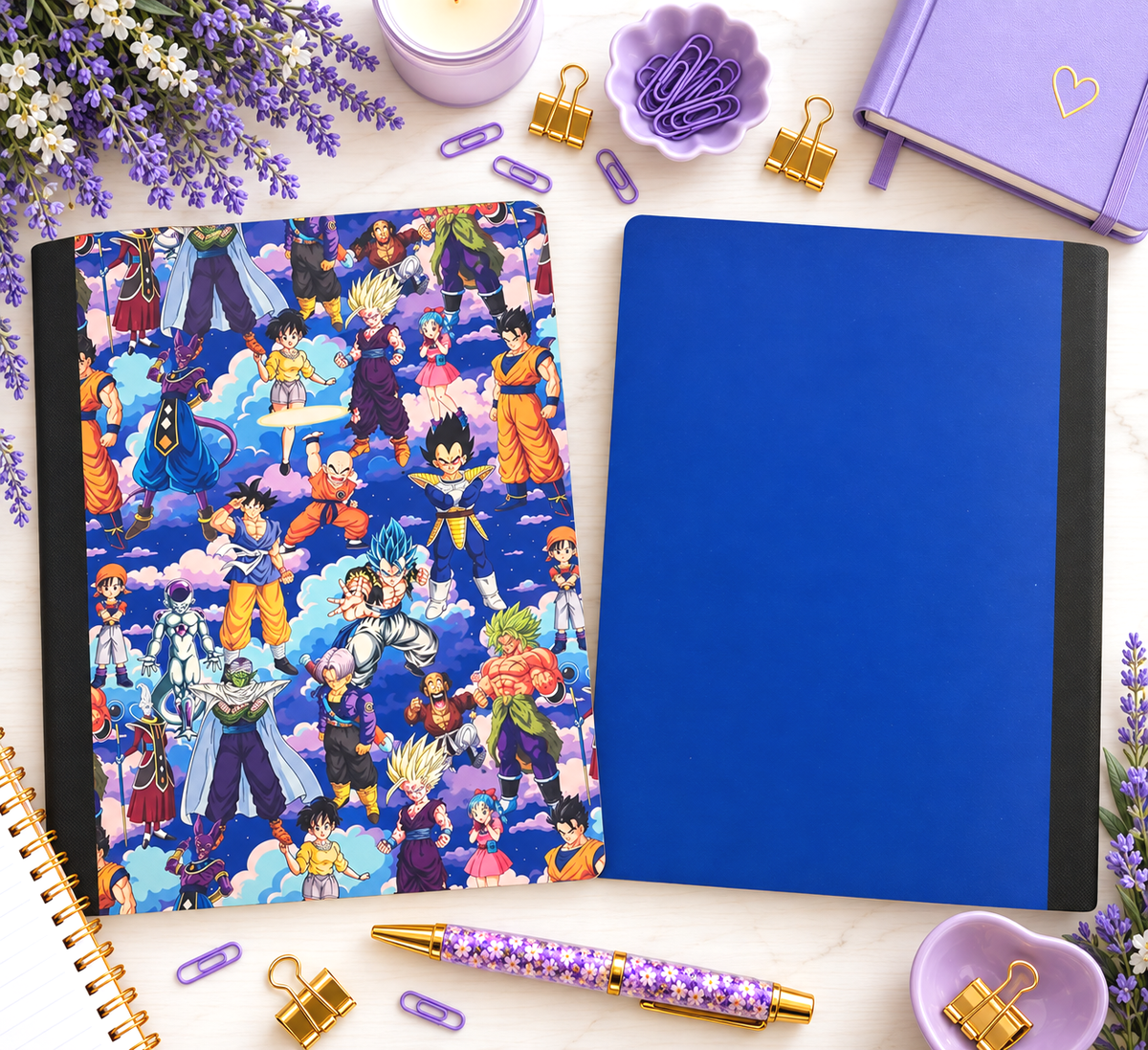 Decorative Vinyl Covered Composition Notebook Dragon Ball Z