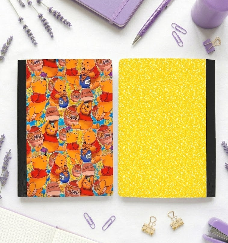 Decorative Vinyl Covered Composition Notebook Pooh