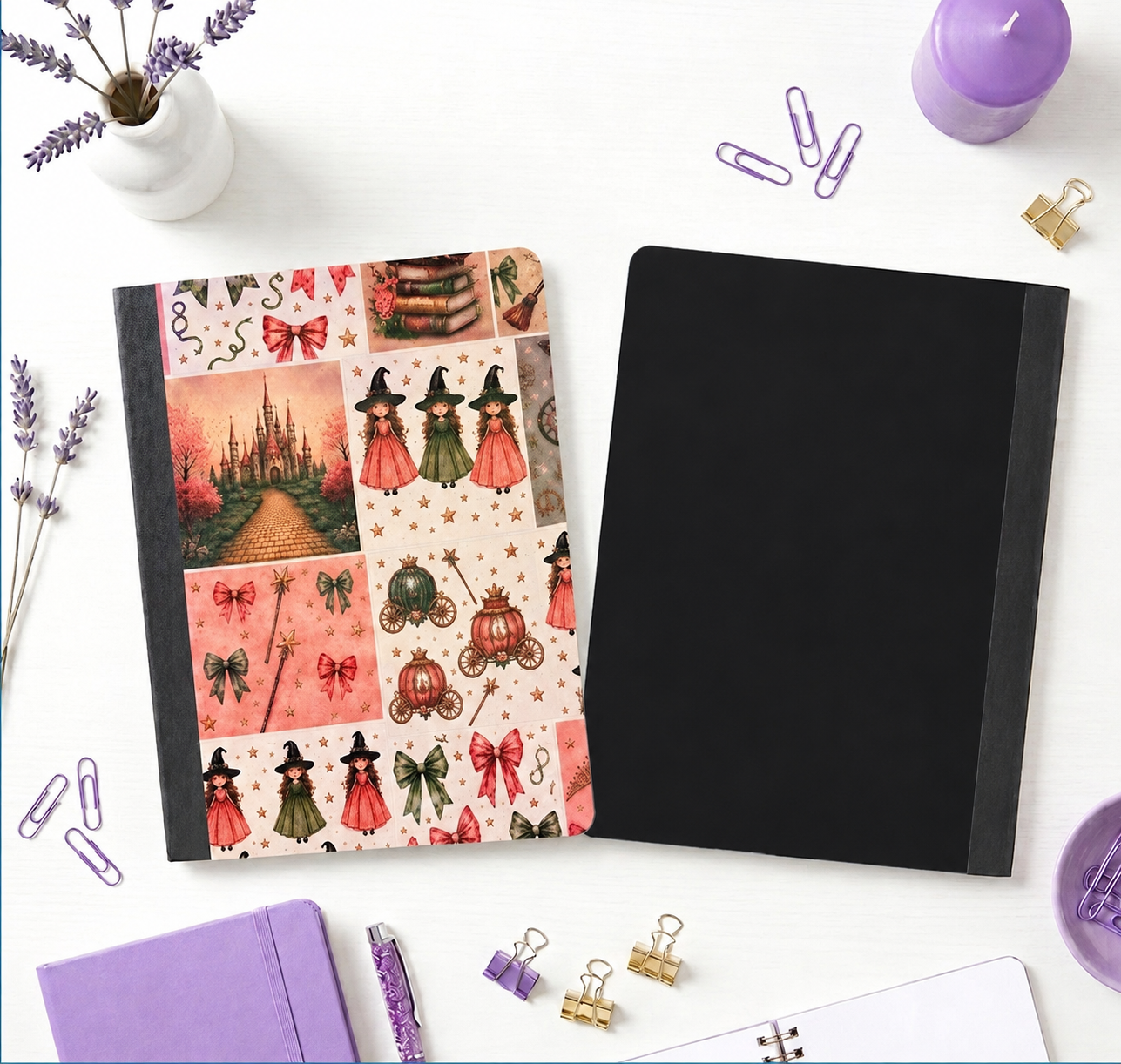 Decorative Vinyl Covered Composition Notebook Halloween