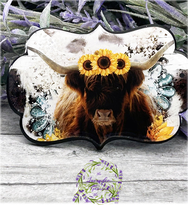 3 inch Highland Cow Magnet