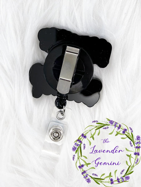Handmade Disney ID badge reel