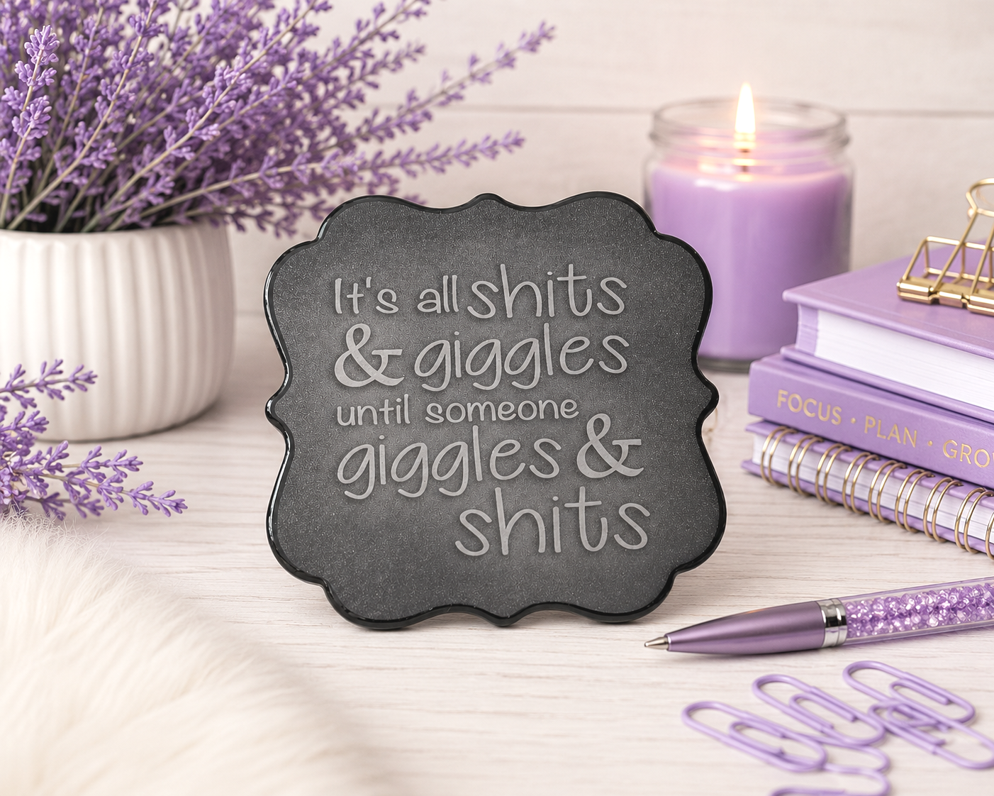 3 inch Shits and Giggles magnet