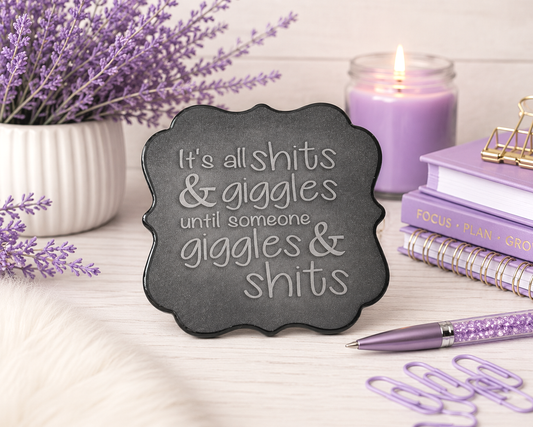 3 inch Shits and Giggles magnet