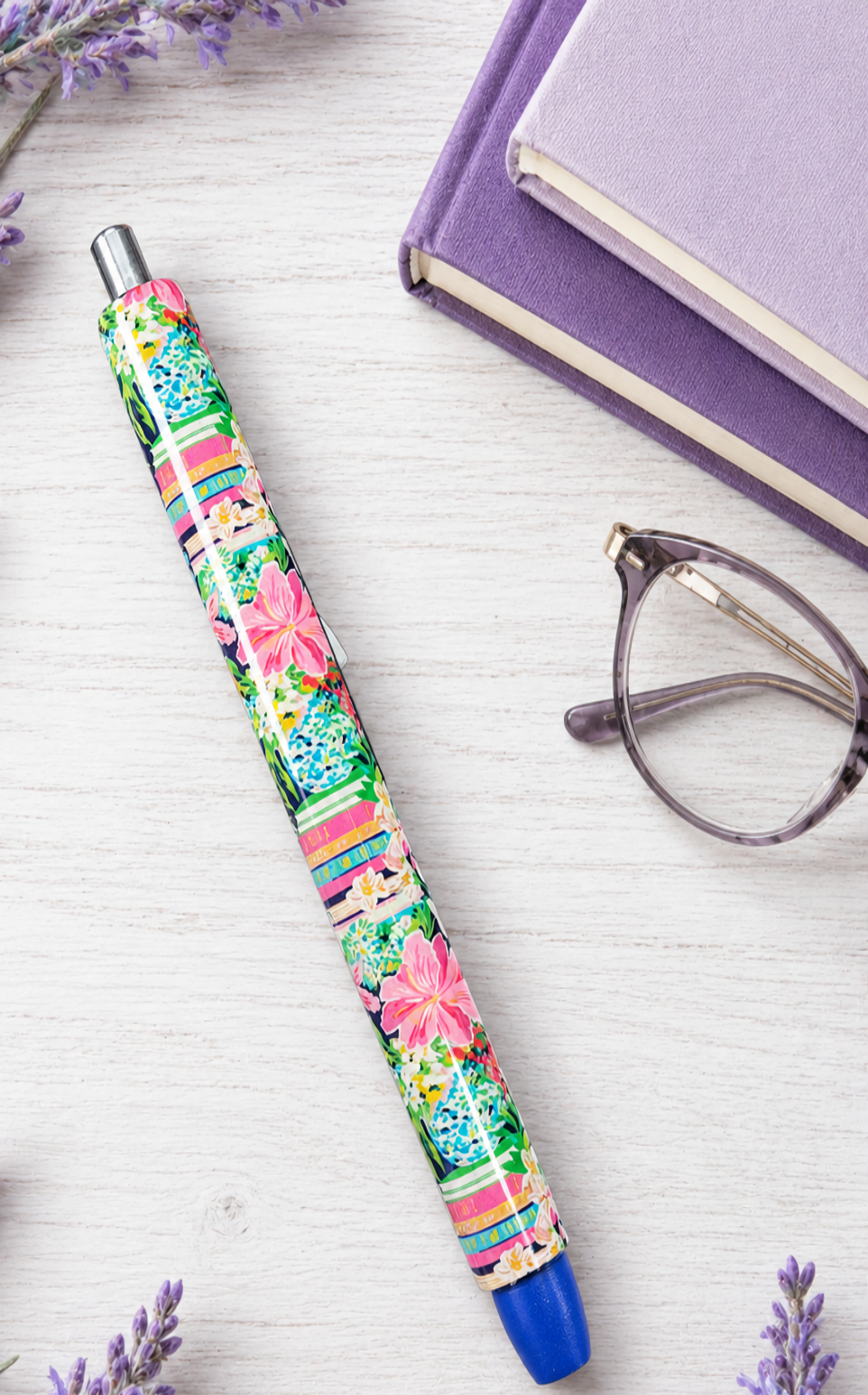 Handmade Book Lover Pen  glitter pen with free refill 3