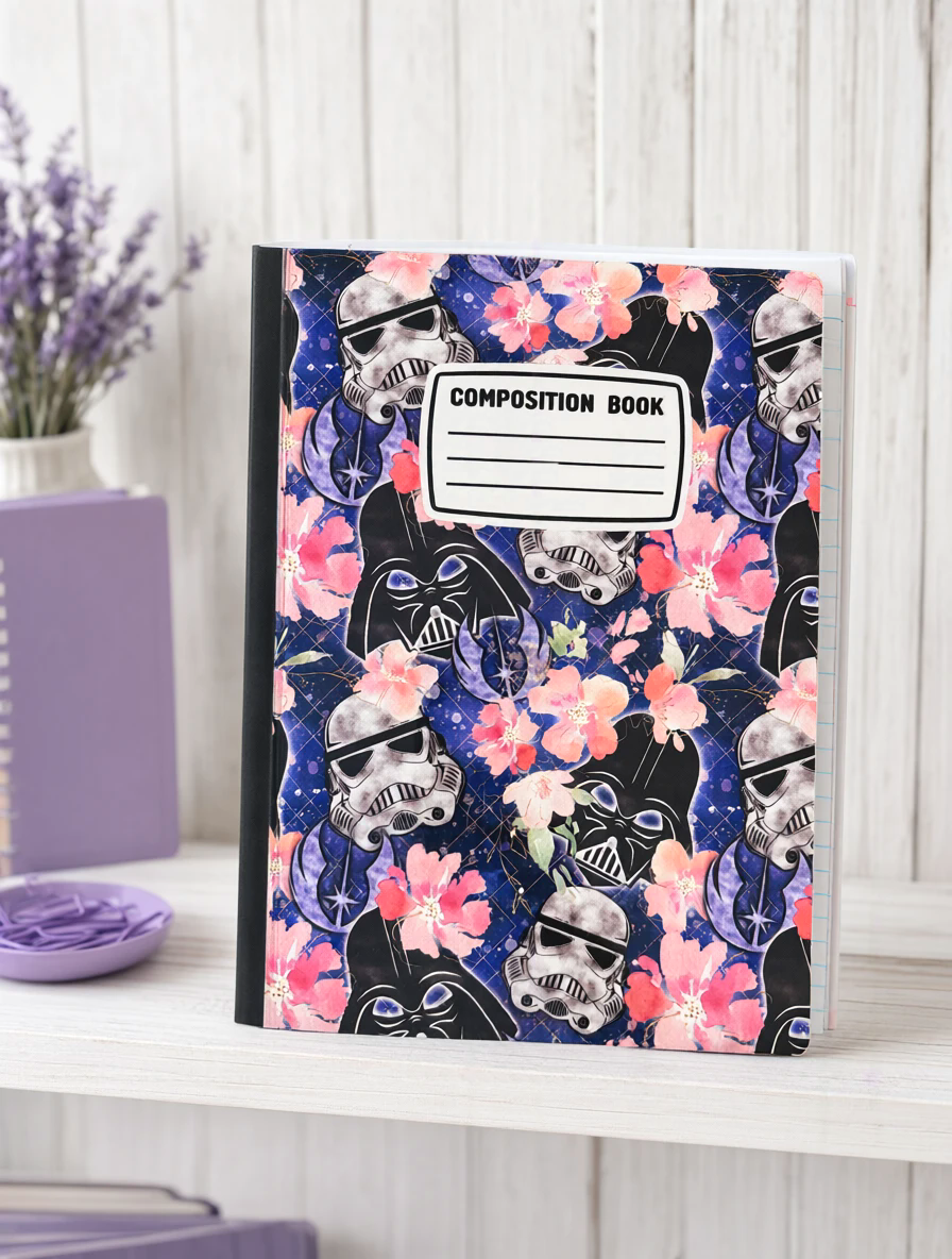 Decorative Vinyl Covered Composition Notebook Star Wars