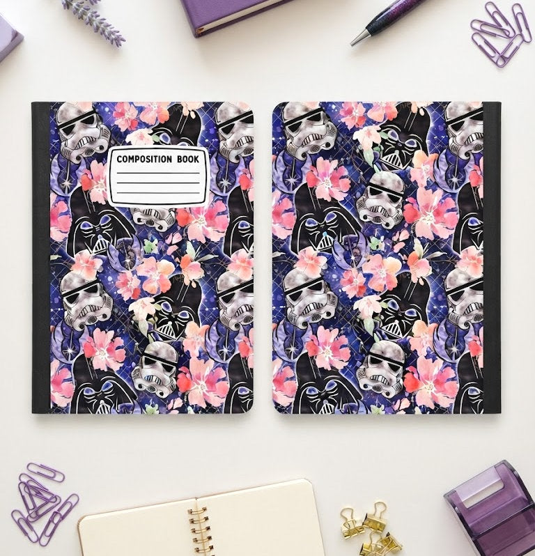 Decorative Vinyl Covered Composition Notebook Star Wars