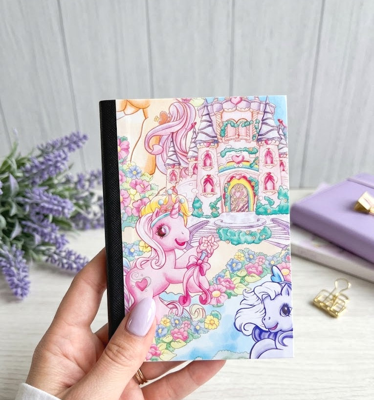 Decorative Vinyl Covered MINIATURE Composition Notebook My Little Pony 2