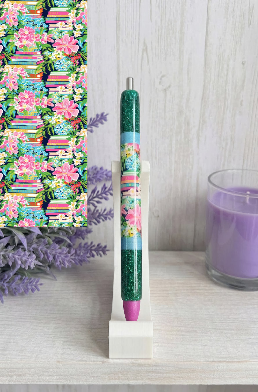 Handmade Book Lover Pen  glitter pen with free refill 11