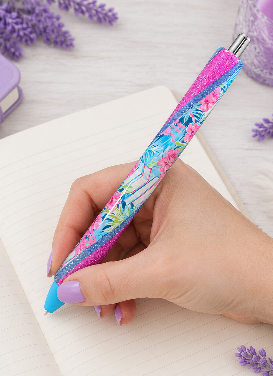Handmade Book Lover Pen  glitter pen with free refill 14