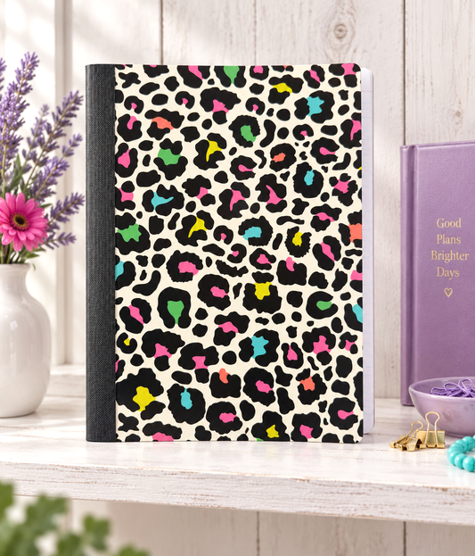 Decorative Vinyl Covered Composition Colorful Animal Print