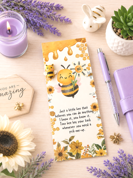 Support Message Cards Bumble Bees