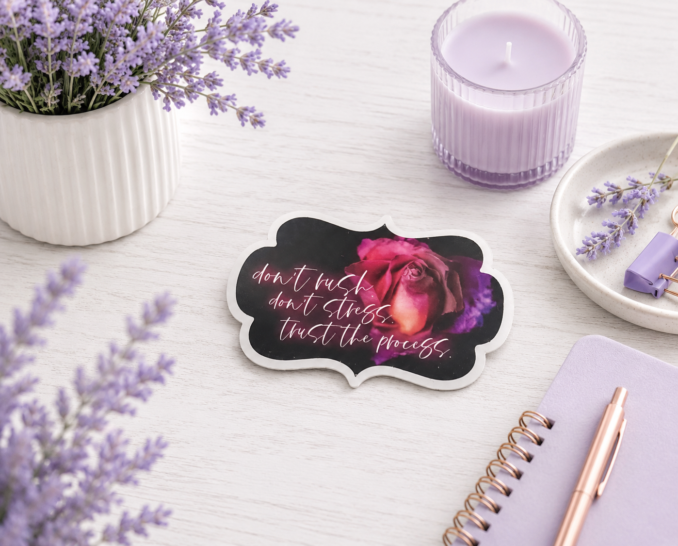 3 inch Don't Stress magnet