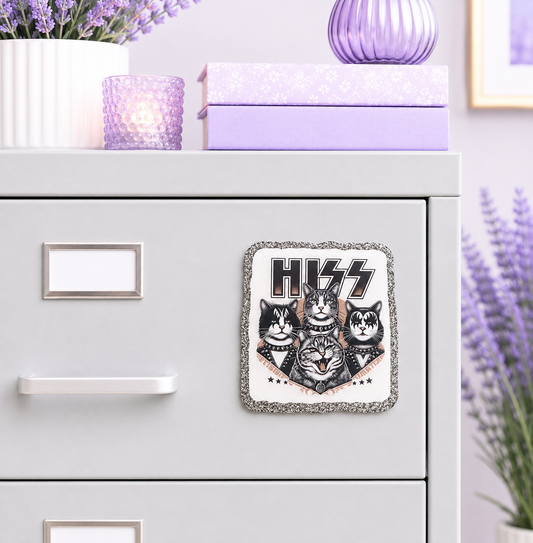 3 inch Kiss Cats magnet