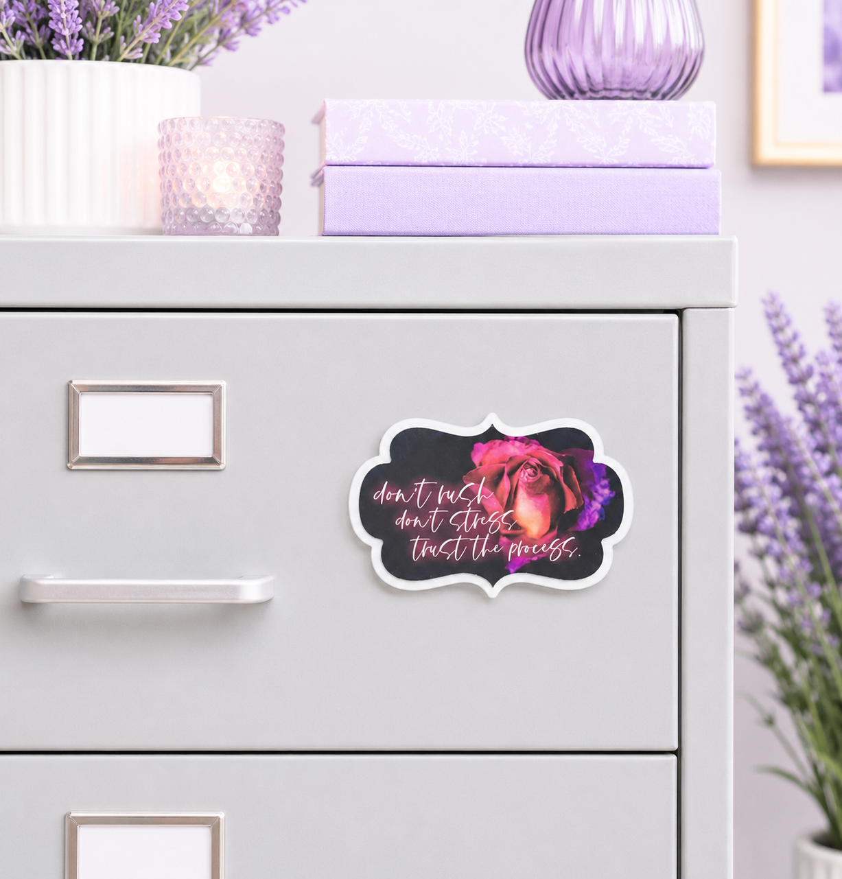 3 inch Don't Stress magnet