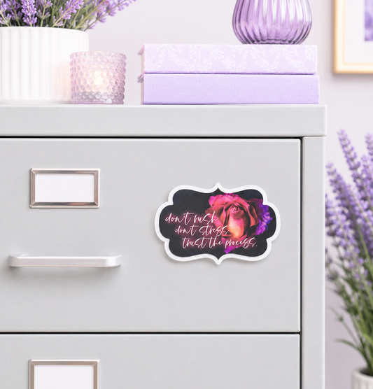 3 inch Don't Stress magnet