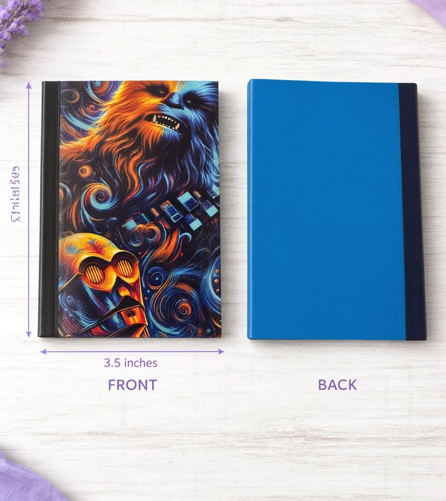 Decorative Vinyl Covered MINIATURE Composition Notebook Star Wars