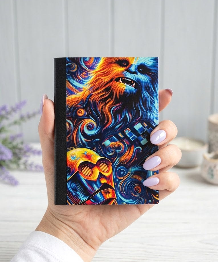 Decorative Vinyl Covered MINIATURE Composition Notebook Star Wars