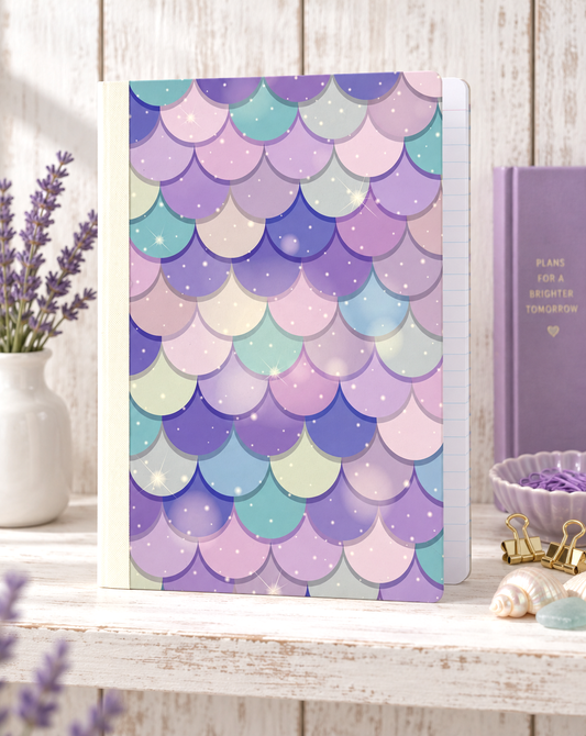 Decorative Vinyl Covered Composition Colorful Mermaid