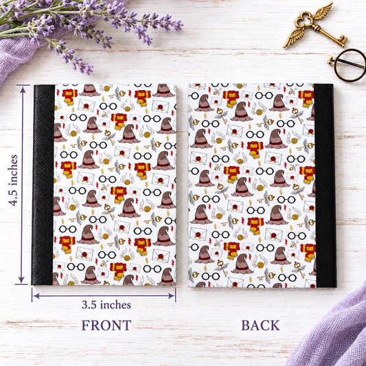 Decorative Vinyl Covered MINIATURE Composition Notebook Harry Potter