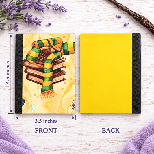Decorative Vinyl Covered MINIATURE Composition Notebook Harry Potter