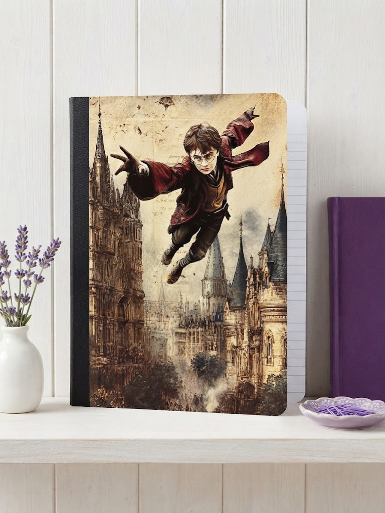 Decorative Vinyl Covered Composition Notebook Harry Potter