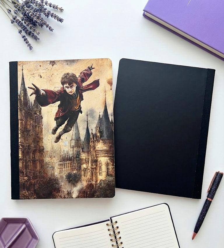 Decorative Vinyl Covered Composition Notebook Harry Potter