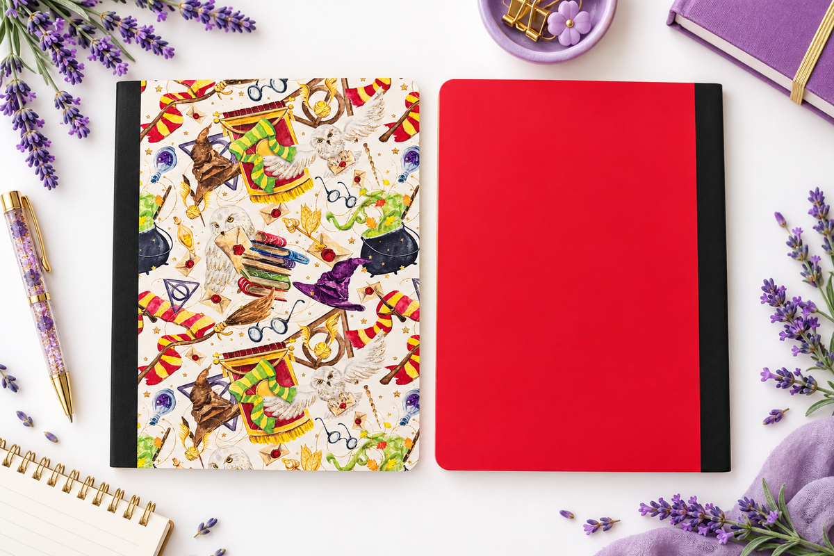 Decorative Vinyl Covered Composition Notebook Harry Potter