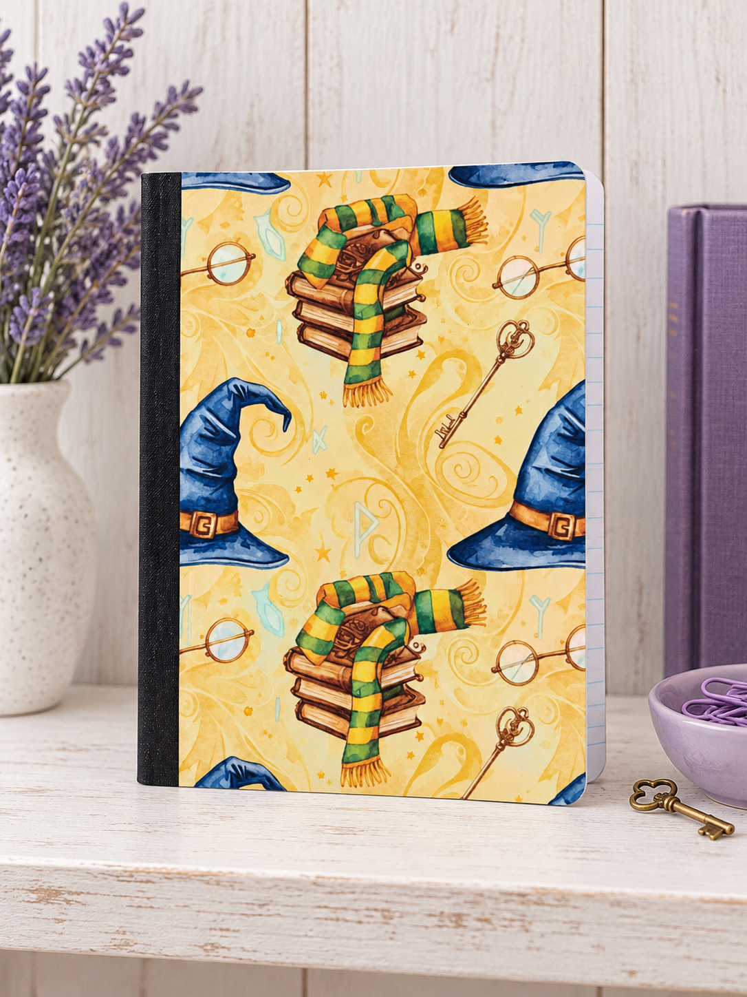 Decorative Vinyl Covered Composition Notebook Harry Potter