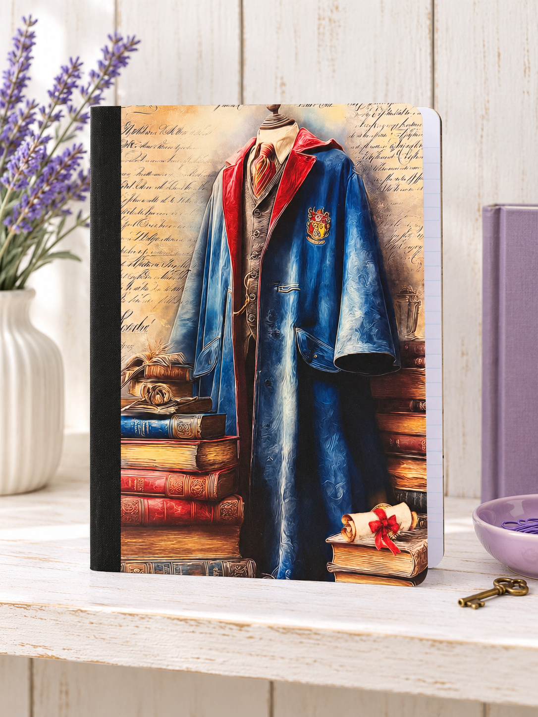 Decorative Vinyl Covered Composition Notebook Harry Potter
