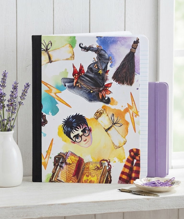 Decorative Vinyl Covered Composition Notebook Harry Potter