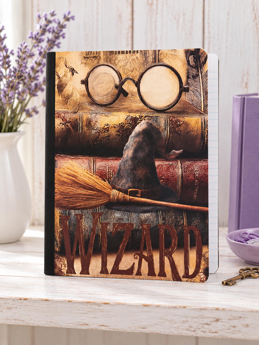 Decorative Vinyl Covered Composition Notebook Harry Potter