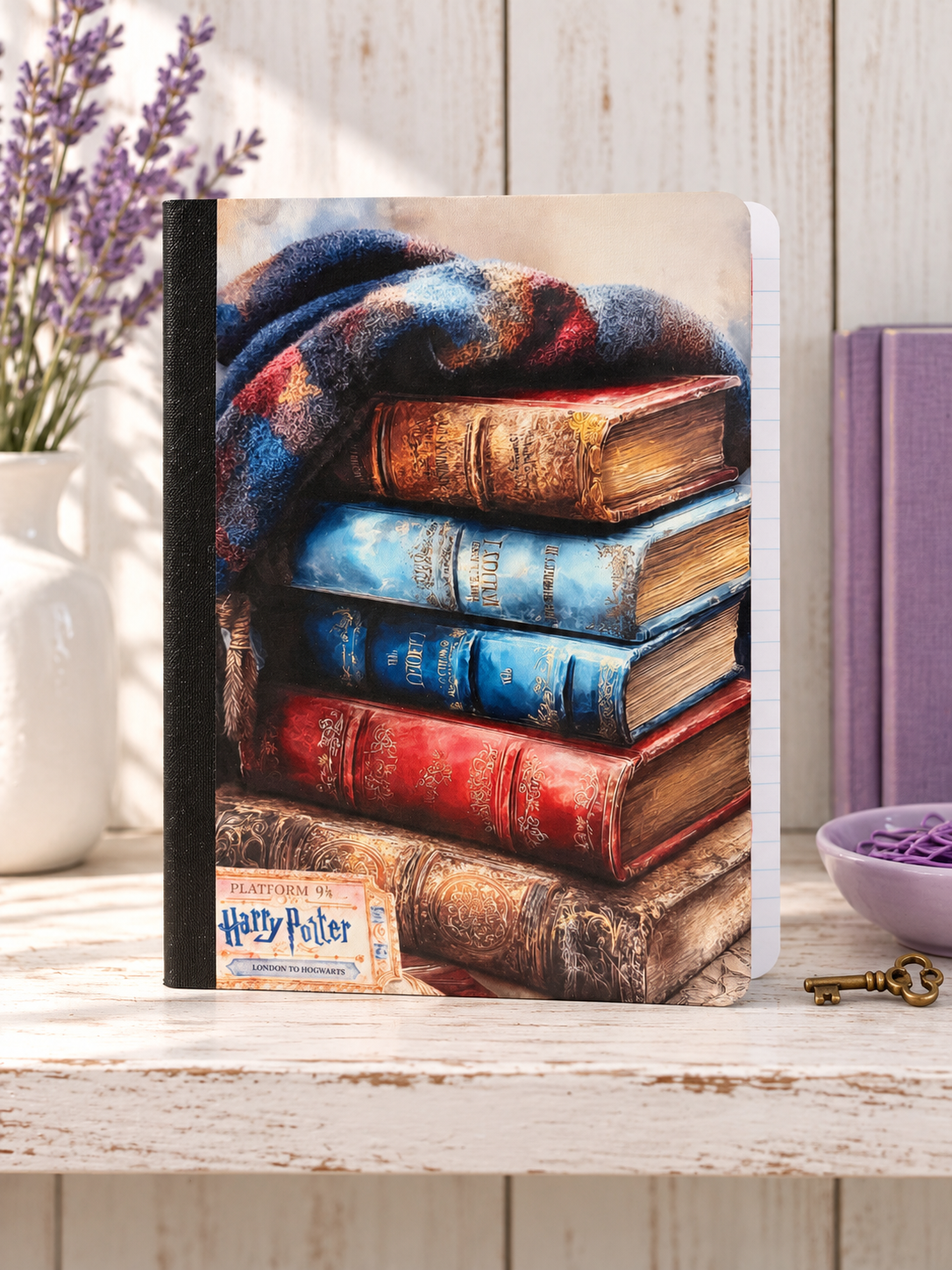 Decorative Vinyl Covered Composition Notebook Harry Potter
