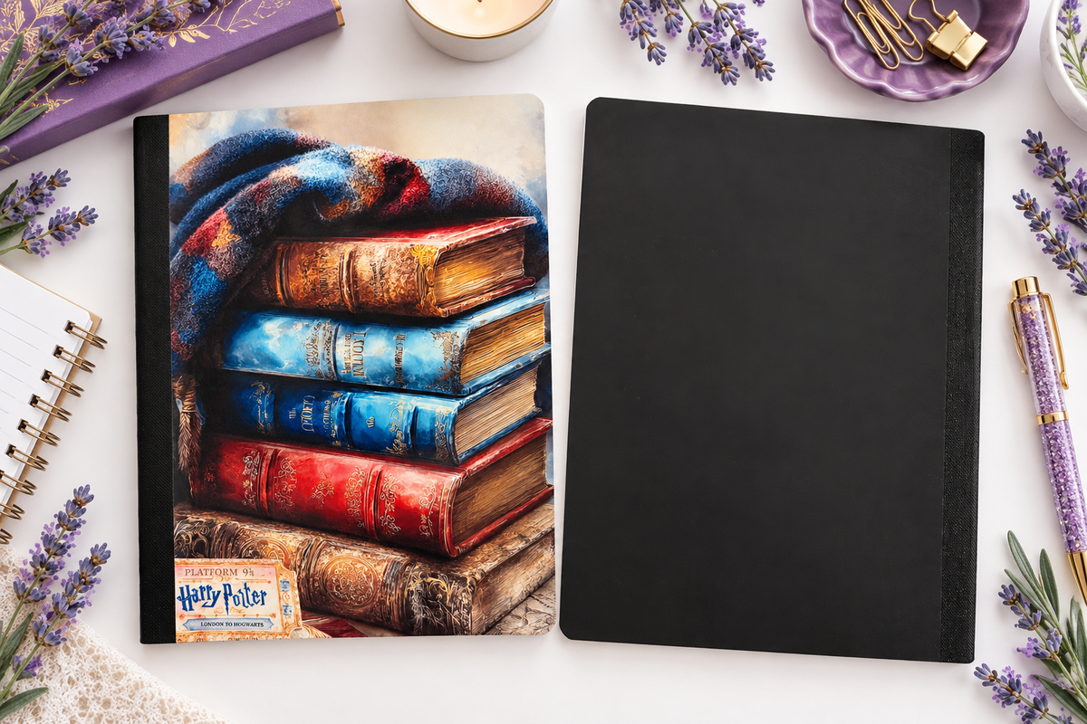 Decorative Vinyl Covered Composition Notebook Harry Potter