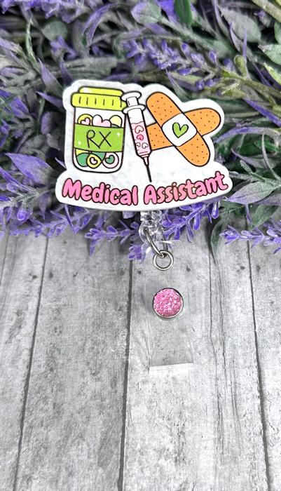 Medical Assistant Badge Reel 5
